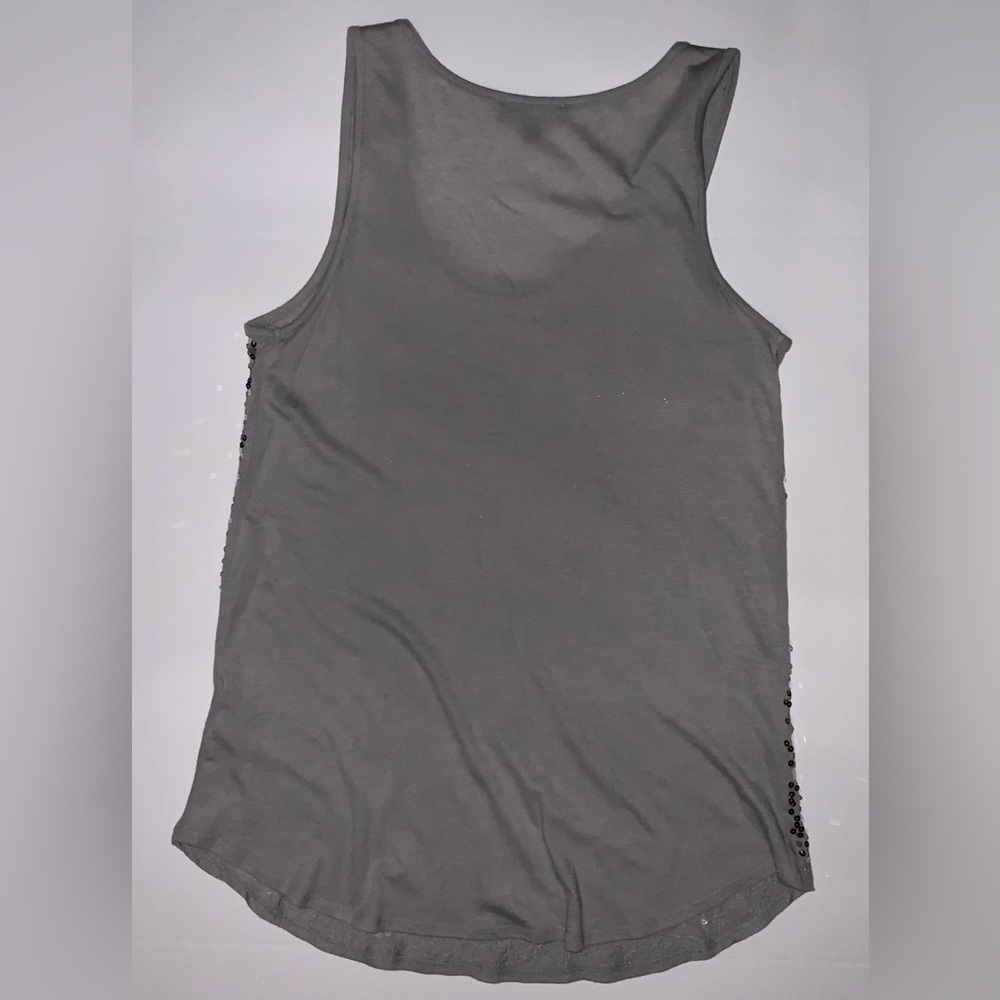 VIVIENNE by Vivienne Tam silver sequin tank top - Picture 3 of 5